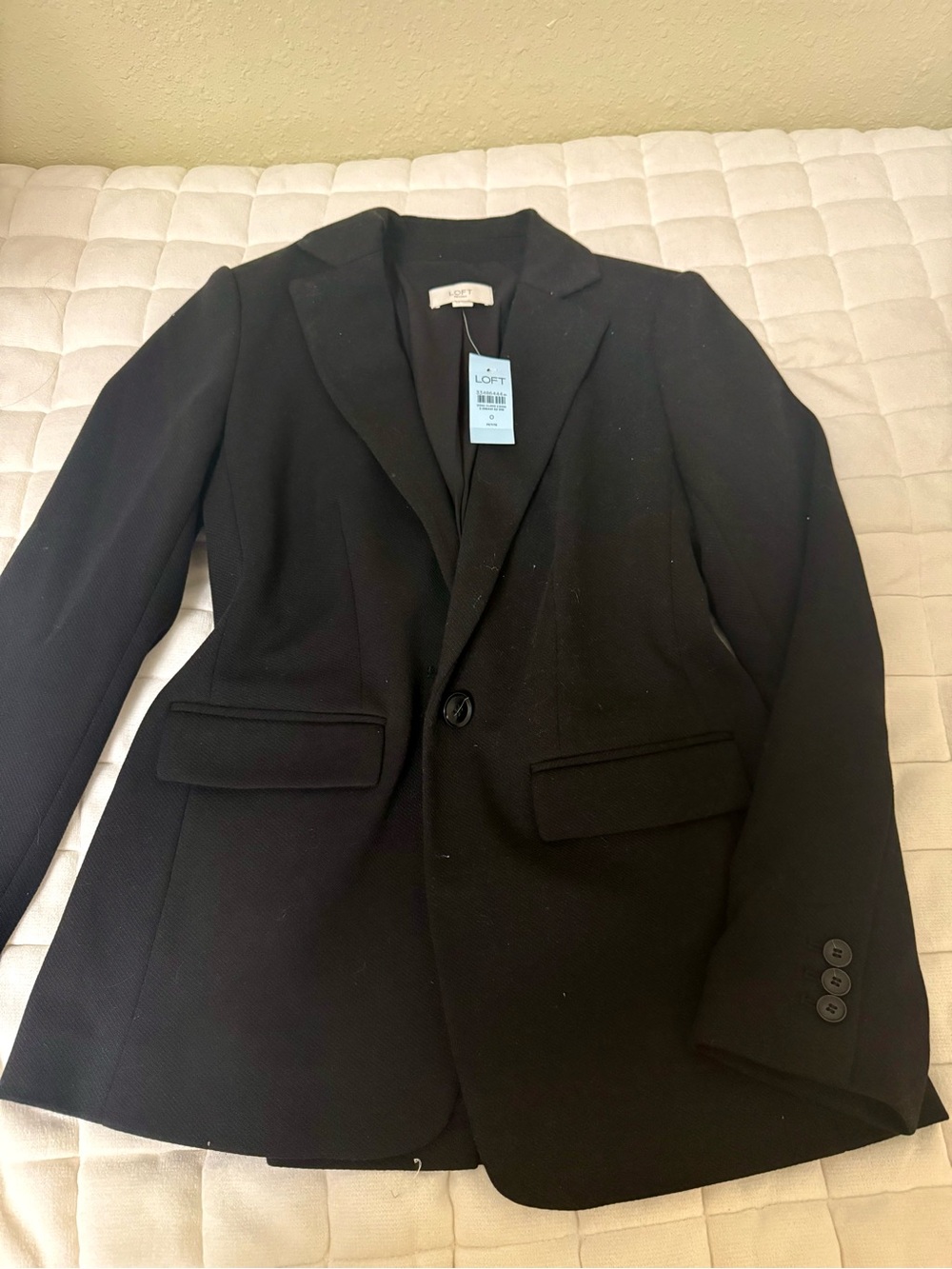 NWT Petite Loft Black Blazer